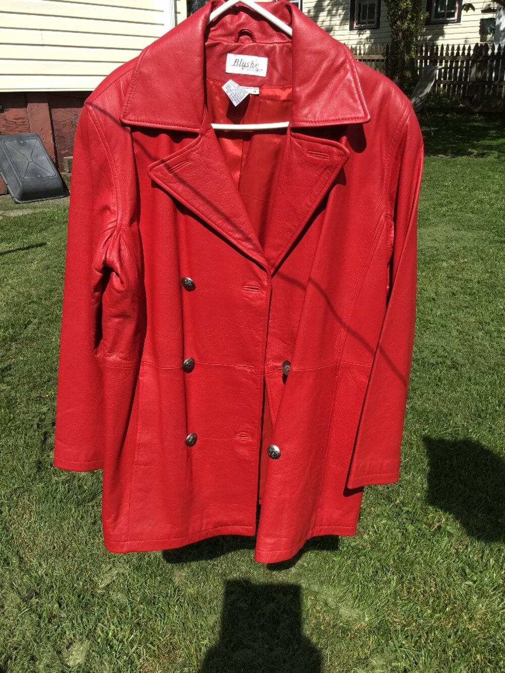 RED LEATHER JACKET